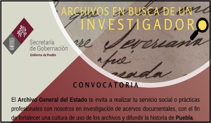 Programa &quot;Archivos en busca de investigador&quot;